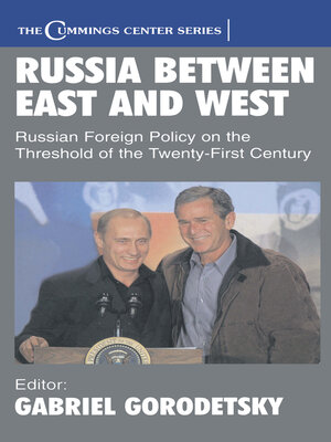 cover image of Russia Between East and West